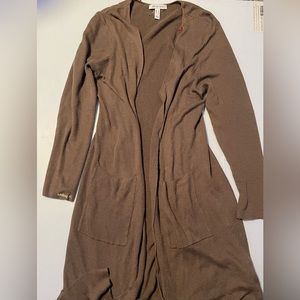 Long Brown Cardigan